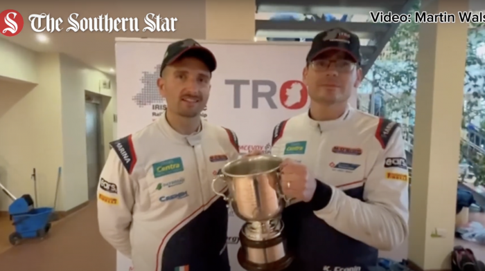 WATCH: Keith Cronin and Mikie Galvin seal the 2024 Irish Tarmac Rally Championship Image