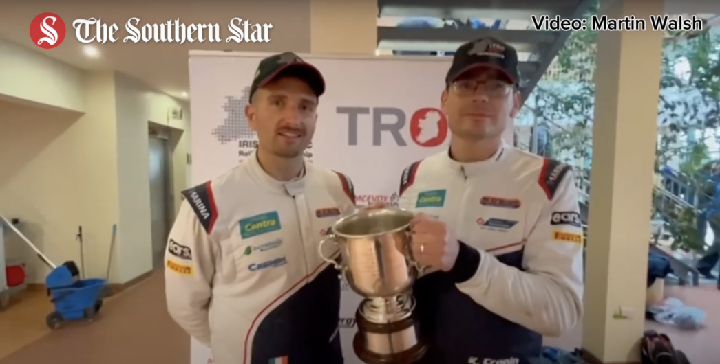 WATCH: Keith Cronin and Mikie Galvin seal the 2024 Irish Tarmac Rally Championship Image