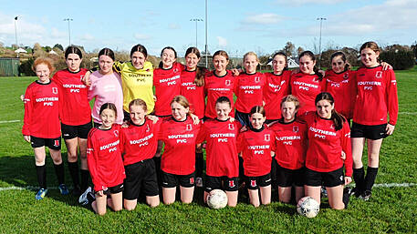 Drinagh target U14 league and cup double Image