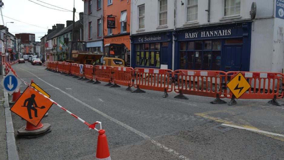 Council only had funding to repair one side of Skibbereen street Image