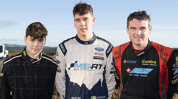 Cronin young guns make their rally debuts Image