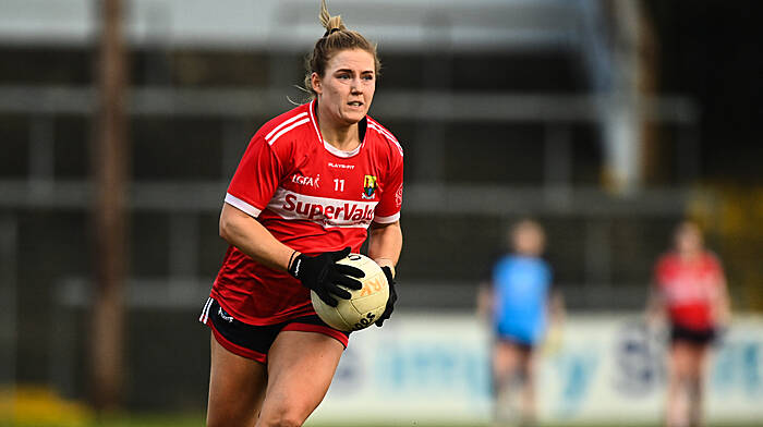 Libby Coppinger in a race against time to feature for Cork again this season after hamstring blow Image