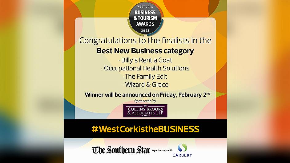 Meet the Best New Business finalists – West Cork Business & Tourism Awards 2023 Image