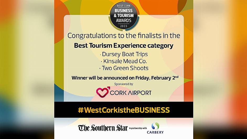 Meet the Best Tourism Experience finalists – West Cork Business & Tourism Awards 2023 Image