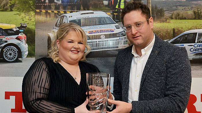 Dunmanway co-driver Donnchadh Burke wins award Image