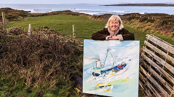 Sherkin artist Majella's show inspired by ghost journey Image