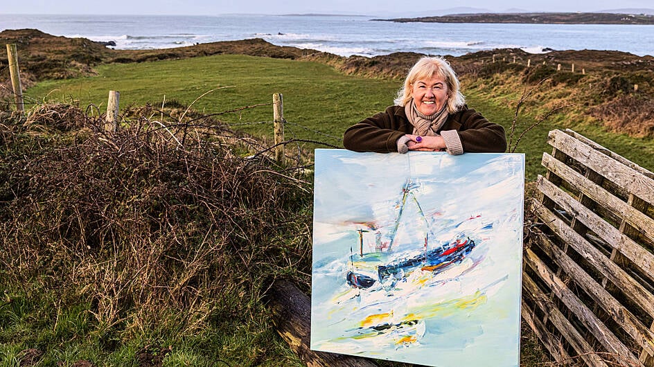 Sherkin artist Majella's show inspired by ghost journey Image