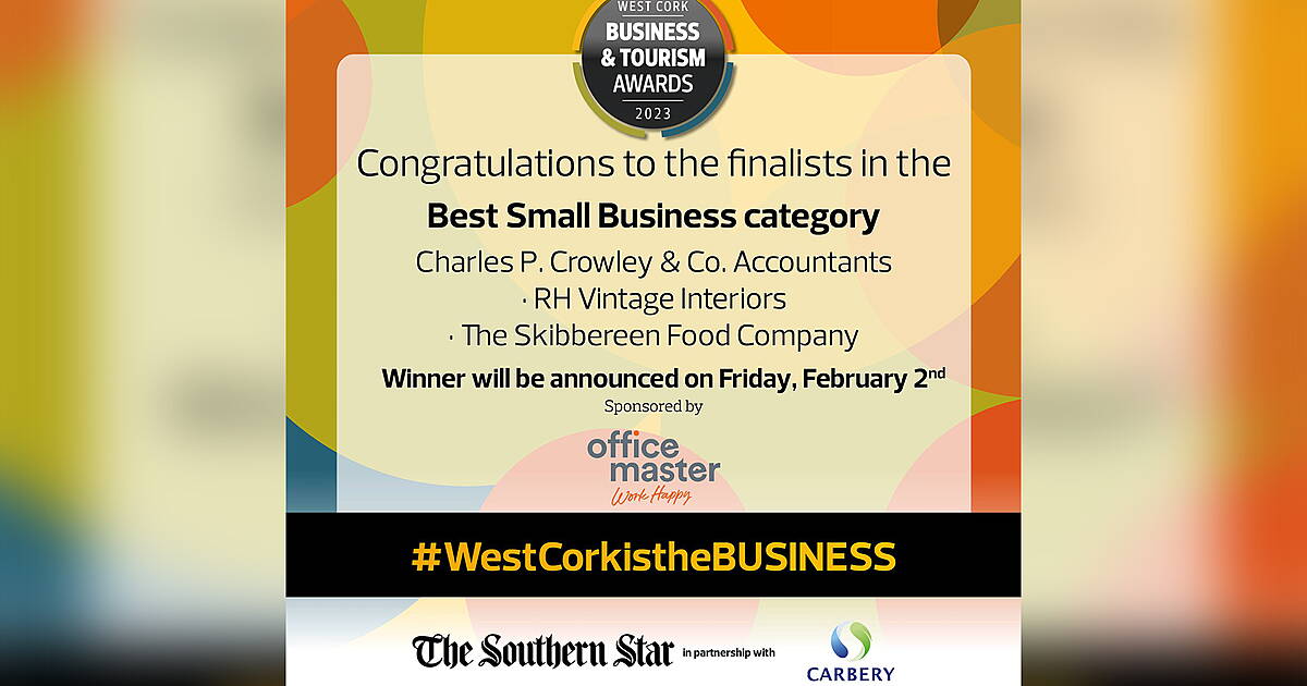 Meet the Best Small Business finalists – West Cork Business & Tourism Awards 2023 - Vimarsana News