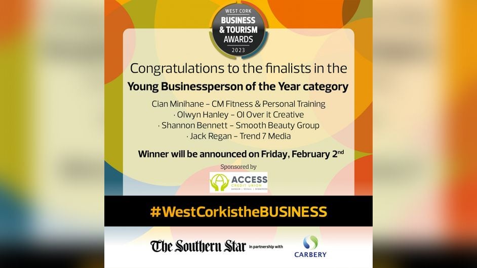 Meet the Young Businessperson finalists – West Cork Business & Tourism Awards Image