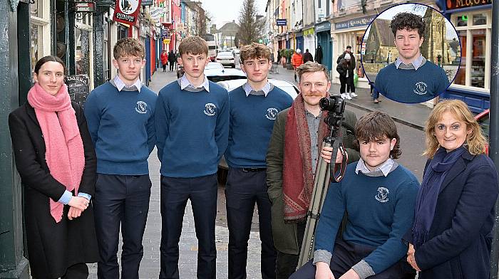 A French video on Clonakilty from five TY students – c’est magnifque! Image