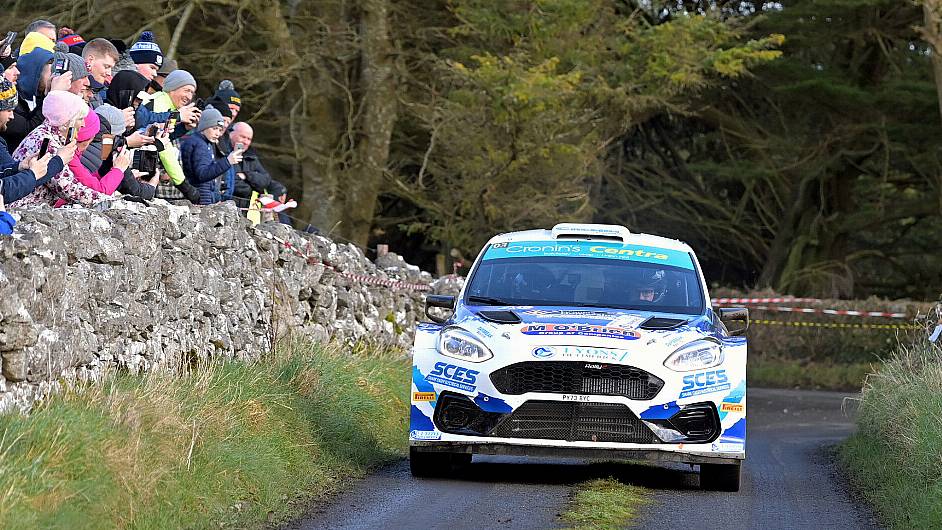 Keith Cronin leads Galway International Rally Image