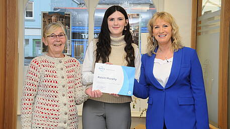 Roisin wins €10k scholarship fund Image