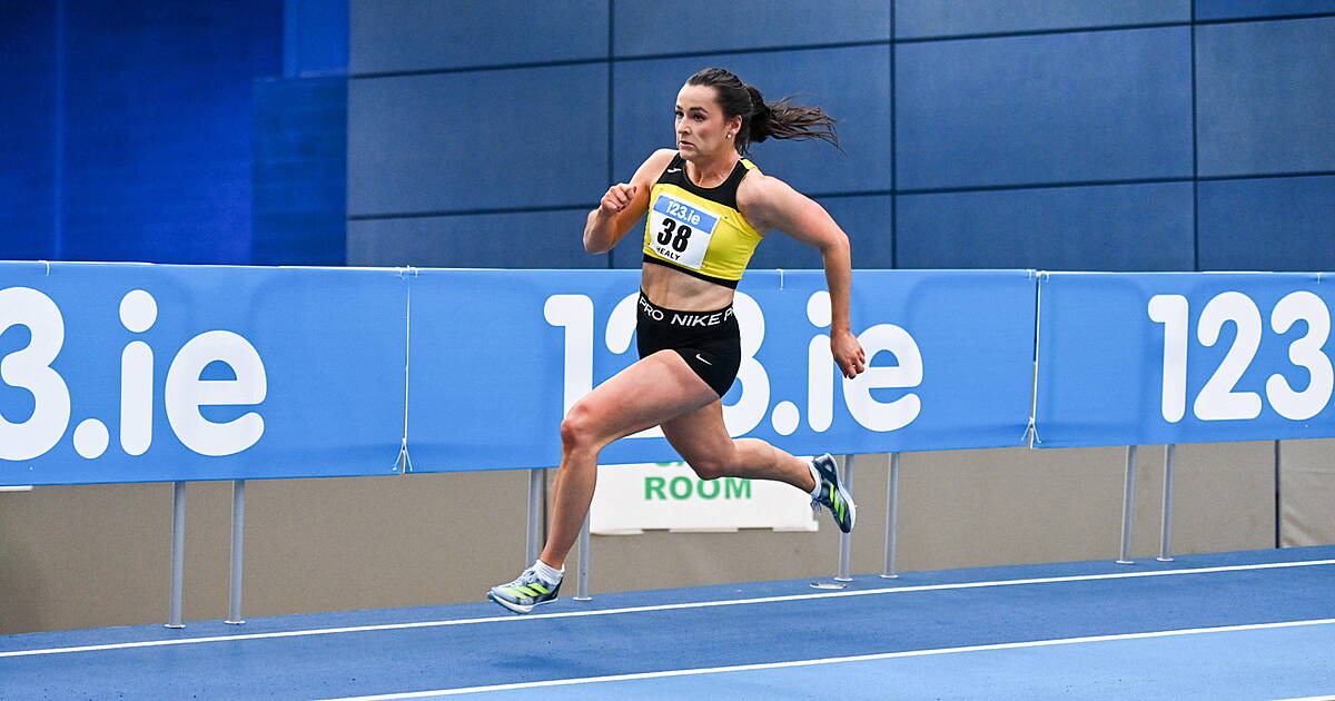 Ballineen Bullet Phil Healy races to 200m glory at national senior indoor championships - Vimarsana News