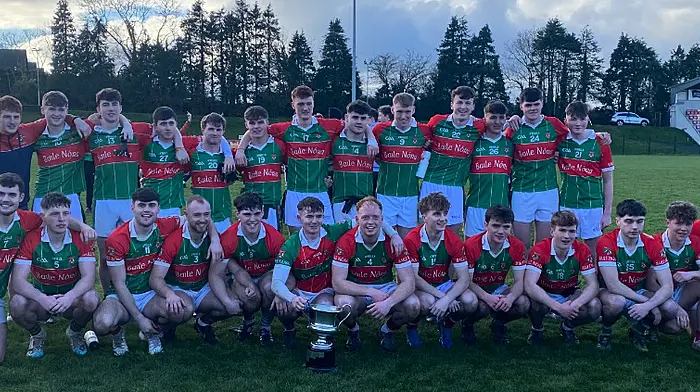 Ballinora trailblazers win club’s first-ever Mid Cork U21A football decider Image