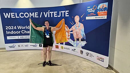 Kilmac rower Lucy O'Brien brings World and European indoor medals home to West Cork Image