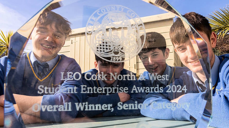 Students hit bullseye at enterprise awards Image