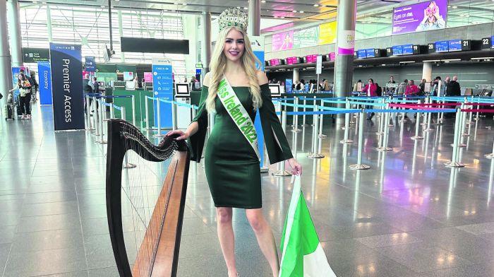 Miss Ireland ready to gown up at Bantry Hospital Image