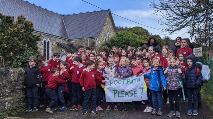 Glengarriff parents want speed limit reduced and a path to nature reserve Image