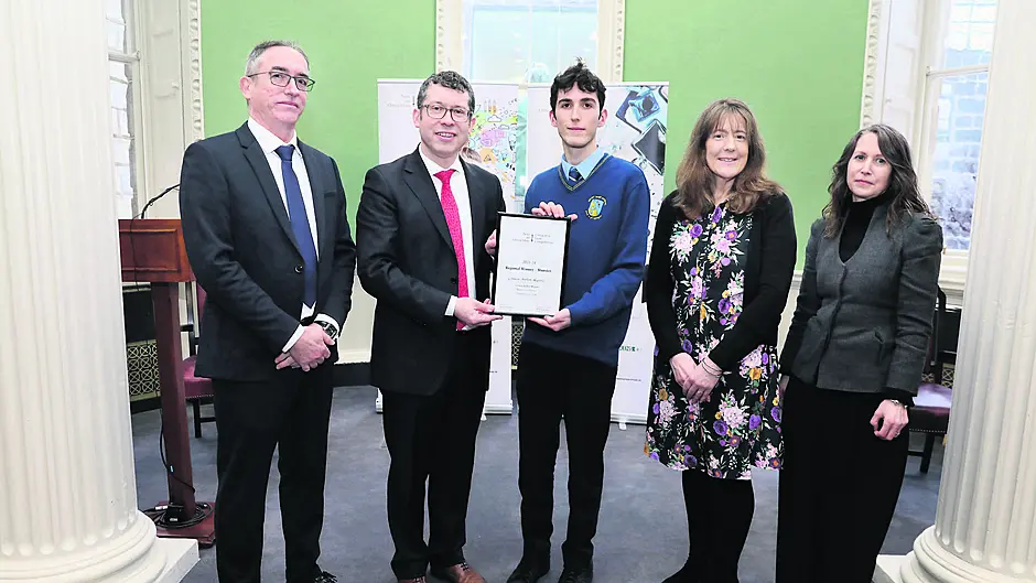 Mount Saint Michael student wins Oireachtas Essay Competition Image