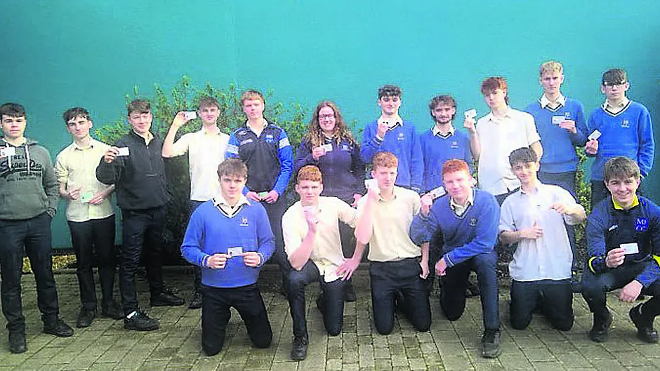 Dunmanway students awarded first construction qualifications Image