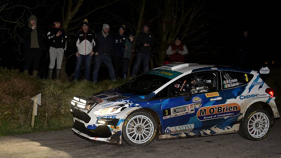 Cronin nicely poised in second place in West Cork Rally Image