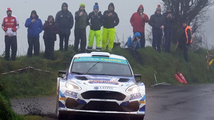 Keith Cronin in control of West Cork Rally in Clonakilty Image