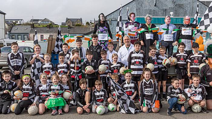 Castletownbere GAA won the most entertaining float at the Castletownbere St Patrick's Day parade.   (Photo:  Anne Marie Cronin)