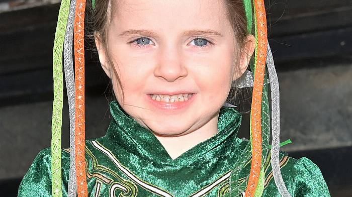 Leilana O’Driscoll, Ballyvackey, Clonakilty enjoying the parade.  (Photo: Martin Walsh)