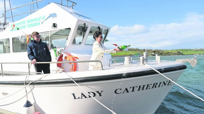 WATCH: Wildlife boat named in honour of couple’s late granddaughter Image