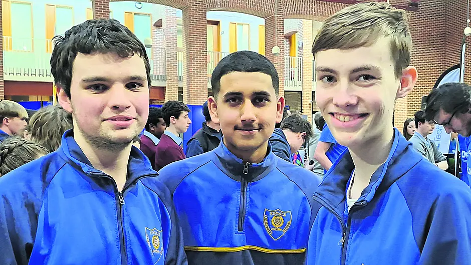 Kinsale students secure  Vex Robotics spot in Dallas Image
