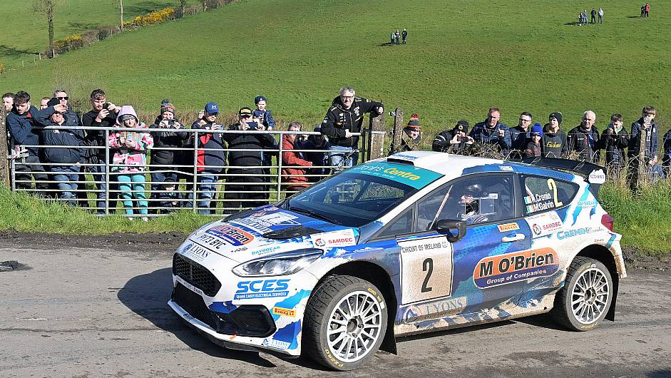 Keith Cronin finishes second in Circuit of Ireland Rally Image