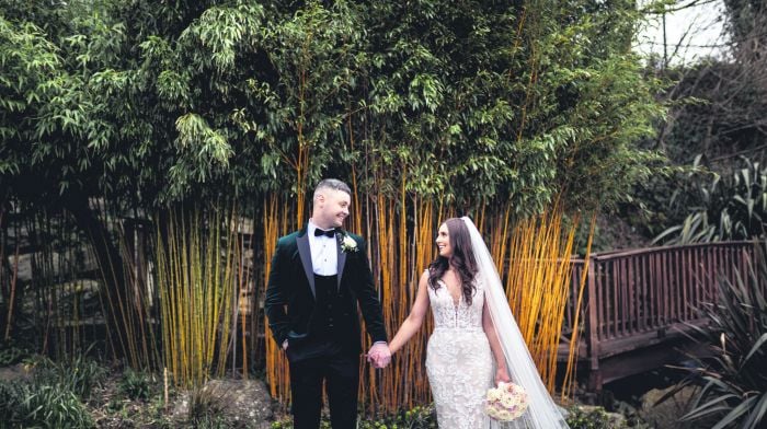 Tracy O’Neill, Togher and Jason Hegarty, Lyre who were married on March 9th with ceremony and reception held at Fernhill House Hotel, Clonakilty.  (Photo: Sean Sharpe)