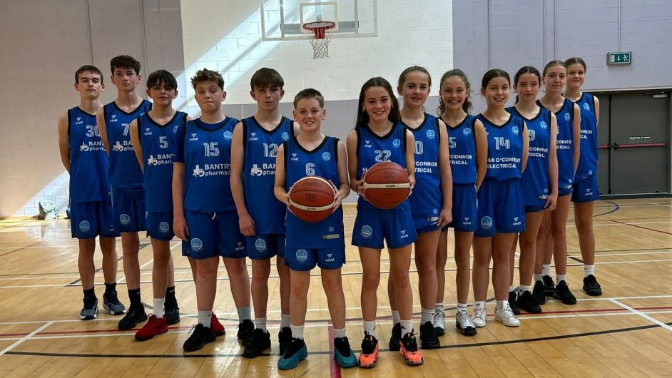 Lucky 13 for talented Bantry basketballers Image