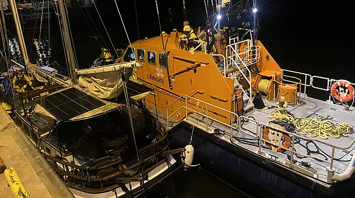 RNLI rescues person on board yacht off West Cork coast Image