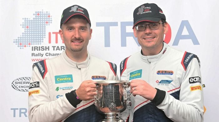 Keith Cronin crowned Irish Tarmac champion for second time in eight years Image