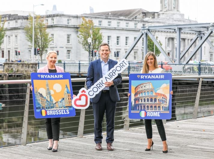 Ryanair opens two new Cork routes for winter 2024 Image