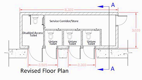 Councillors reluctantly back Kinsale’s unisex toilets plan Image