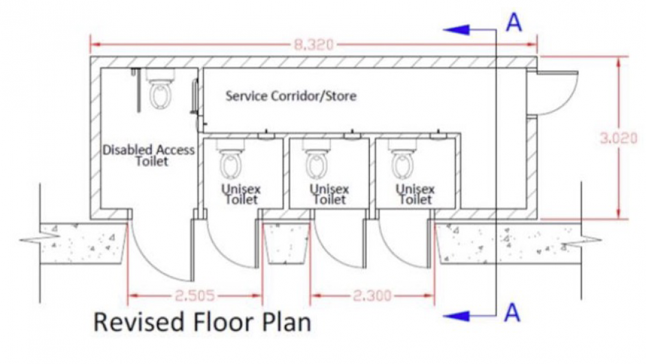 Councillors reluctantly back Kinsale’s unisex toilets plan Image