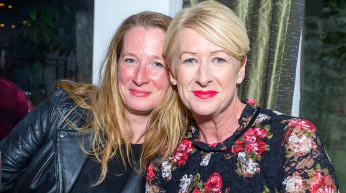 Jenny O’Connor and Jill Leslie from Kinsale pictured at a Night Of Music From the 80's, 90's and 00's in Hamlets Kinsale with proceeds going to local Aoife Ní Mhurchú on The Gaza Flotilla.
Picture. John Allen