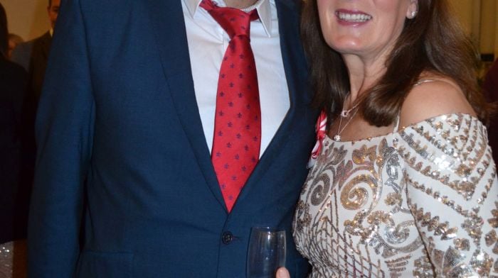 Sean and Karen Connolly enjoying the Skibbereen Rowing Club Olympic Ball celebrations at the West Cork Hotel in Skibbereen. Photo; Anne Minihane.