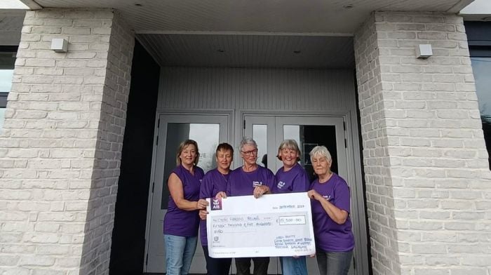 Five local ladies formed part of a national team of 37 walkers that went on a charity walk to Malaga in mid-September.  The national team raised €131,500 for Cystic Fibrosis this year of which a staggering €15,500 was raised by the five ladies from West Cork. The walkers expressed thanks to everyone for their generosity but in particular to the Schull Harbour Hotel who has shown incredible support by hosting raffles, pub quizzes and coffee mornings. From left: Teresina Gallagher (Schull),  Kathy Brien (Skibbereen), Claire Barrett (Crookhaven), Roisin Barrett McCarthy (Schull) and Carol Beaty (Ballydehob).