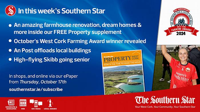 IN THIS WEEK'S SOUTHERN STAR: Amazing farmhouse renovation; An Post offloads local buildings; Hurley is Haven hero & more; In shops and online via our ePaper from Thursday, October 17th Image