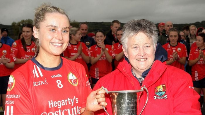 WATCH: O'Donovan Rossa captain Laura O'Mahony on their county Intermediate title Image