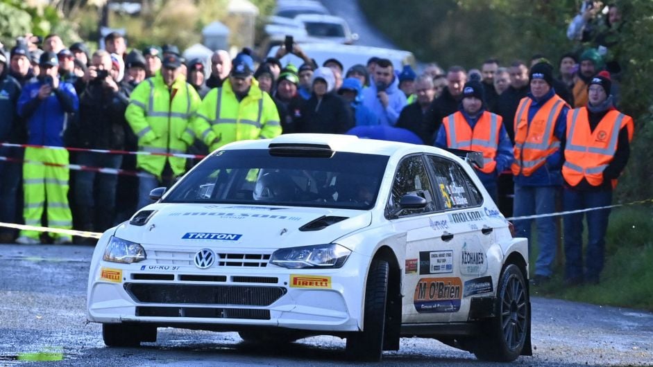 Daniel Cronin and DonnchadhBurke finish third in National Rally series after tie-break drama Image