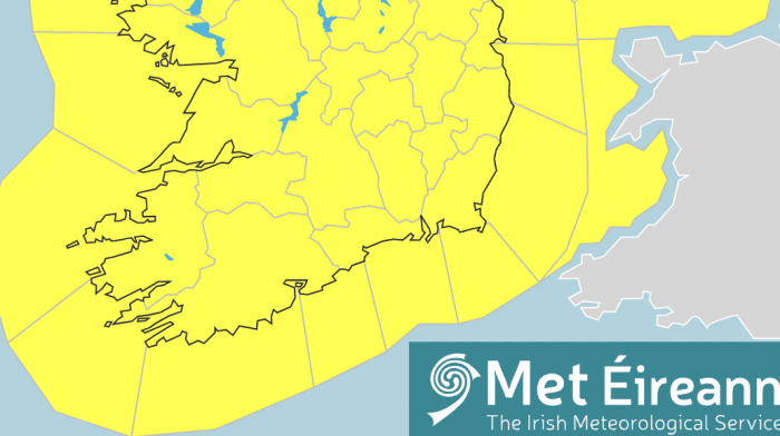 Yellow weather warning issued for West Cork Image