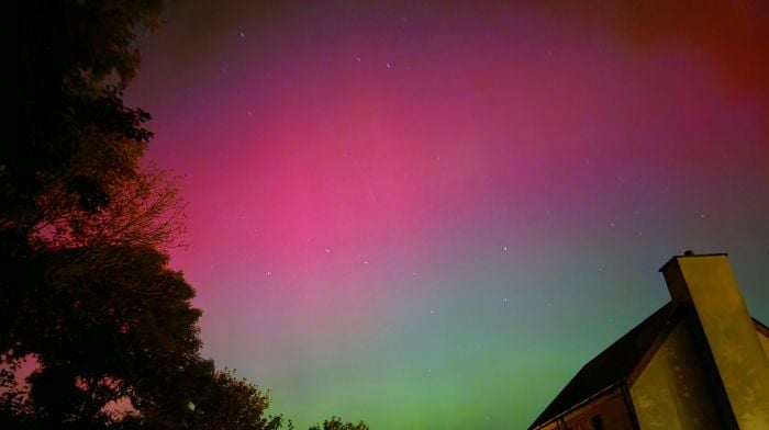 Nothern Lights over Skibbereen (Photo: Emma Ryan)