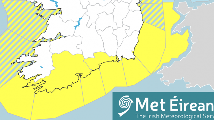 Yellow weather warning issued for West Cork Image