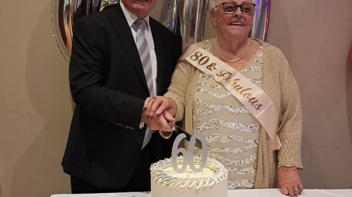 Cyril Roycroft (Schull’s retired postman) and Rosemary celebrated their sixtieth wedding anniversary on Rose’s eightieth birthday. A very special event was hosted at the Harbour Hotel for close members of the family.