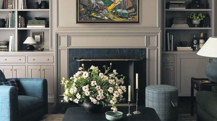 A dash of paint can restore that fireplace grandeur Image