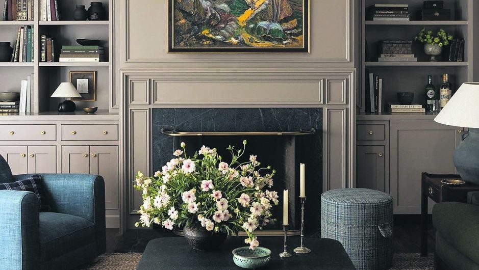 A dash of paint can restore that fireplace grandeur Image